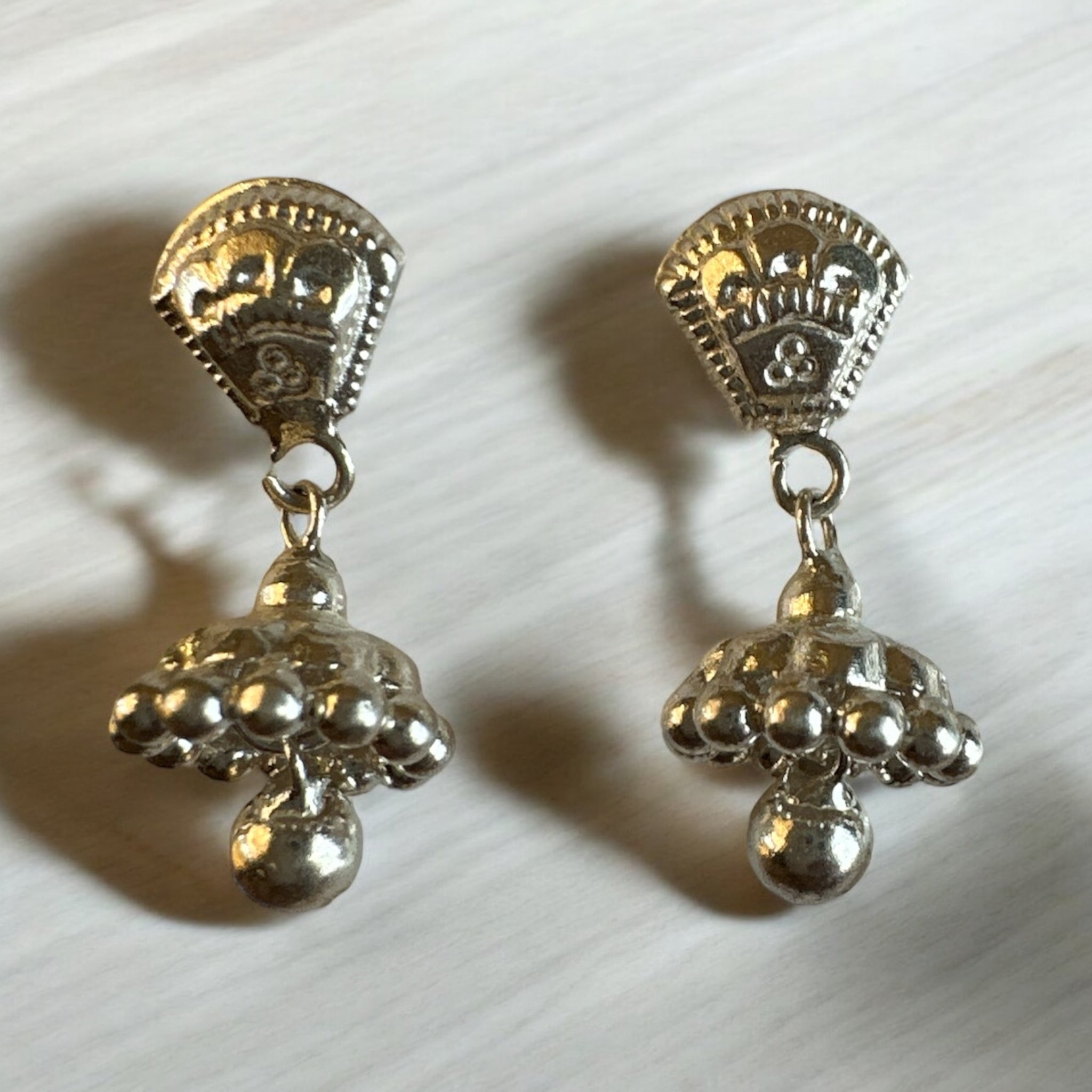 Precious Earrings 92.5 Silver Daily wear